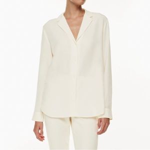 Babaton Monocle Blouse size small color light birch